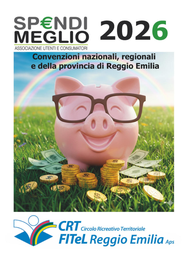 Libretto convenzioni Spedimeglio Reggio Emilia e provincia 2026